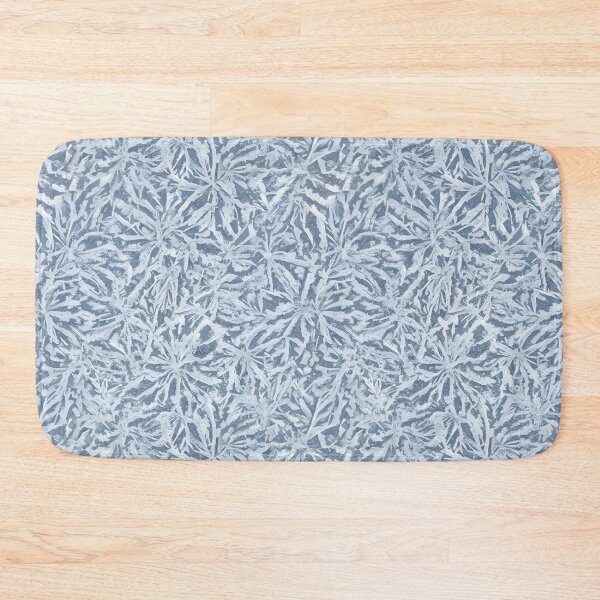 Item preview, Frosted Pine Needles on Blue designed and sold by Kaleidoscope Print.