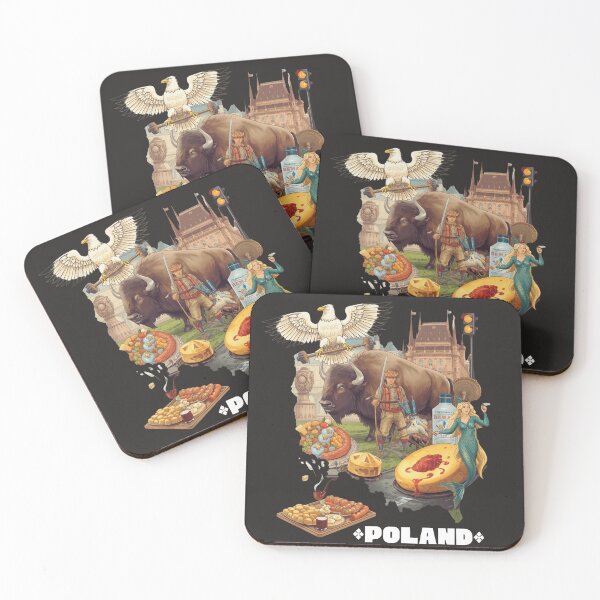 Item preview, Funny Poland Meme Art | Polish Pride Bison Eagle Mermaid Vibes designed and sold by TitanRN.