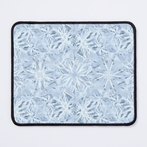 Item preview, Crystal Snowflake Frost Pattern designed and sold by Kaleidoscope Print.