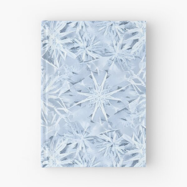 Item preview, Crystal Snowflake Frost Pattern designed and sold by Kaleidoscope Print.