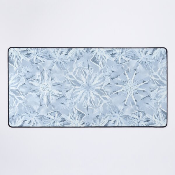 Item preview, Crystal Snowflake Frost Pattern designed and sold by Kaleidoscope Print.
