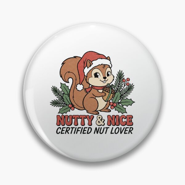 Item preview, Cute Christmas Squirrel Nutty and Nice designed and sold by tollaru.