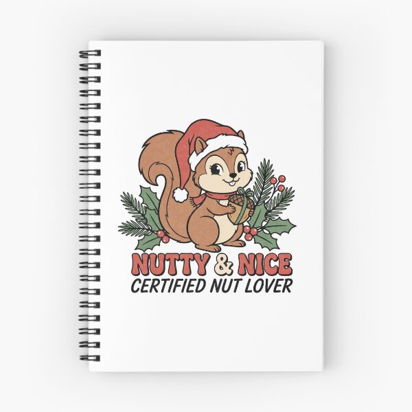 Item preview, Cute Christmas Squirrel Nutty and Nice designed and sold by tollaru.