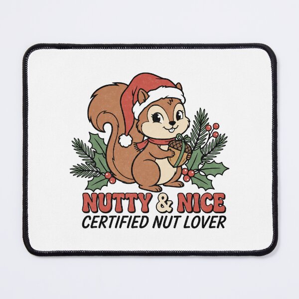 Item preview, Cute Christmas Squirrel Nutty and Nice designed and sold by tollaru.