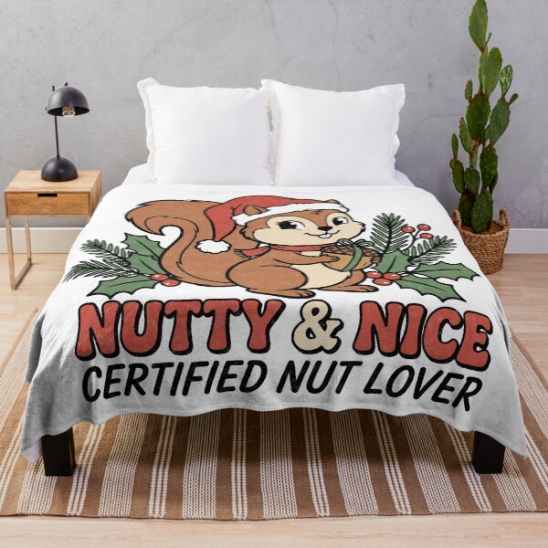 Item preview, Cute Christmas Squirrel Nutty and Nice designed and sold by tollaru.