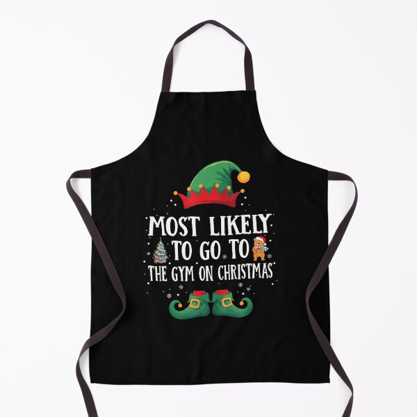Item preview, Most Likely To Go To The Gym Matching Christmas Elf designed and sold by DeborahCarolyn.