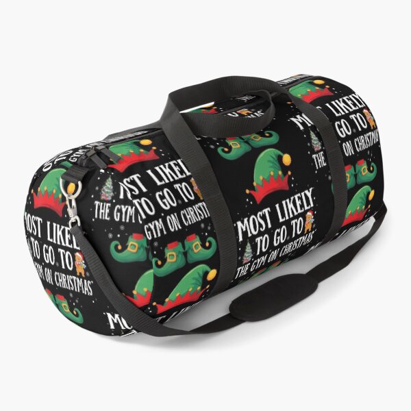 Item preview, Most Likely To Go To The Gym Matching Christmas Elf designed and sold by DeborahCarolyn.