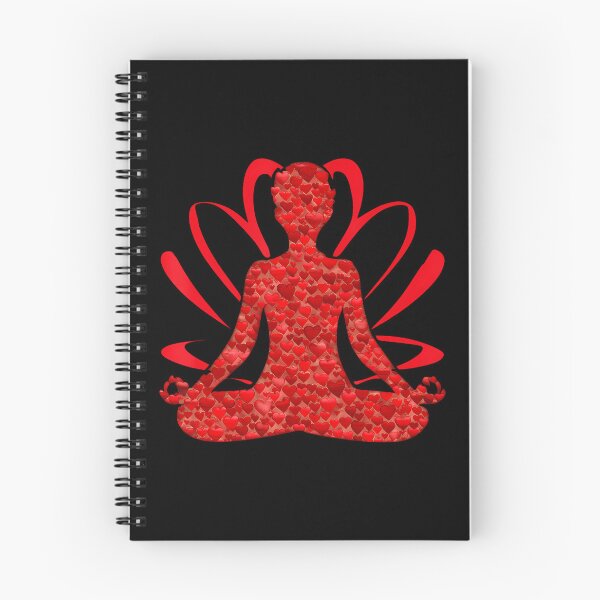 Item preview, Yoga Lover Heart Shape Loves Yoga Valentines Day Mediating designed and sold by ConnieDora.