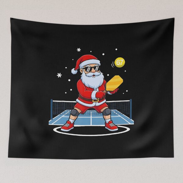Item preview, Funny Pickleball Santa 67 Christmas s Men Women Kids designed and sold by JenniferJanice.