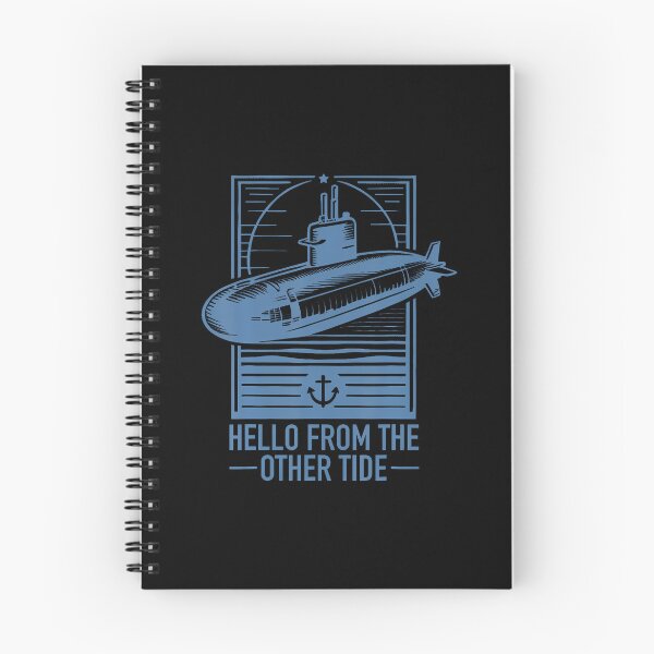 Item preview, Submariner Quote Hello From The Other Tide U-Boat Submarine designed and sold by LavetaCatherine.