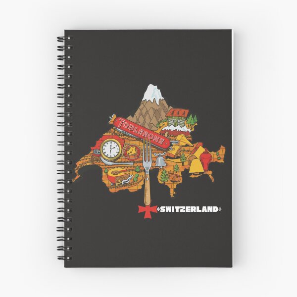 Item preview, Funny Switzerland Map Toblerone Swiss Knife Cheese T-Shirt Design designed and sold by TitanRN.