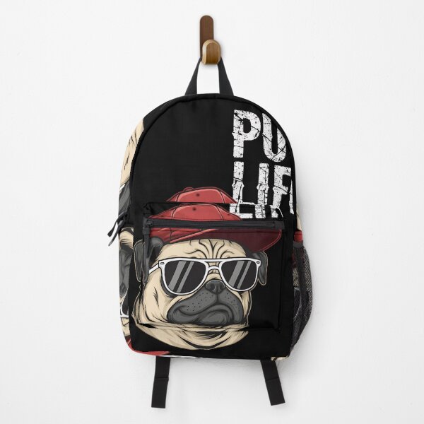Item preview, Pug Life Hip Hop Dog Lover Art designed and sold by Parallel Fold.