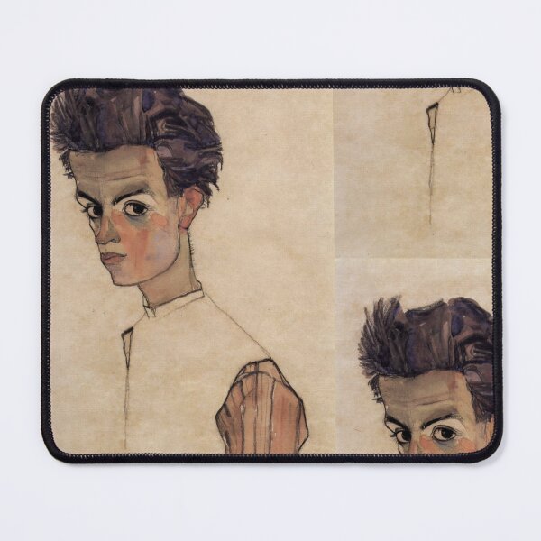 Item preview, Egon Schiele's Self-portrait (1910) designed and sold by Let Me Be Great.