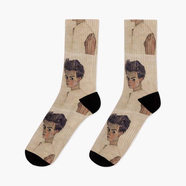 Item preview, Egon Schiele's Self-portrait (1910) designed and sold by Let Me Be Great.