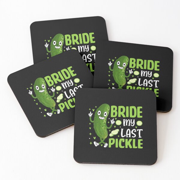 Item preview, Pickle Lover Wedding Bachelorette Party Bride My Last Pickle designed and sold by LavetaCatherine.
