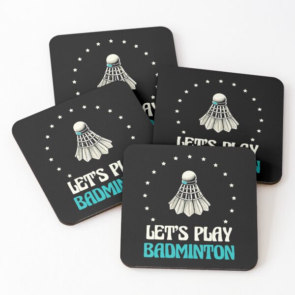 Item preview, Let'S Play Badminton Shuttlecock Stars designed and sold by DeborahCarolyn.