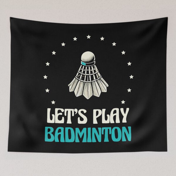 Item preview, Let'S Play Badminton Shuttlecock Stars designed and sold by DeborahCarolyn.