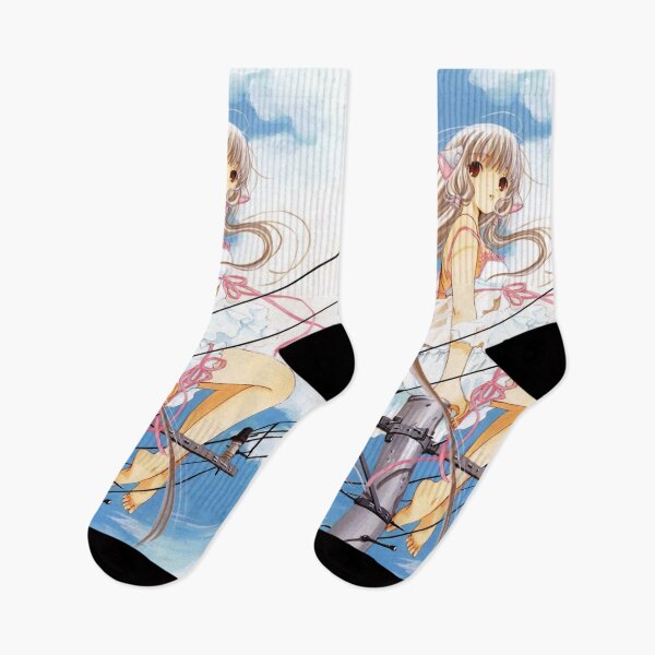 Item preview, Skybound Soft Girl – Pastel Anime Daydream Illustration designed and sold by bunnyreeaa.