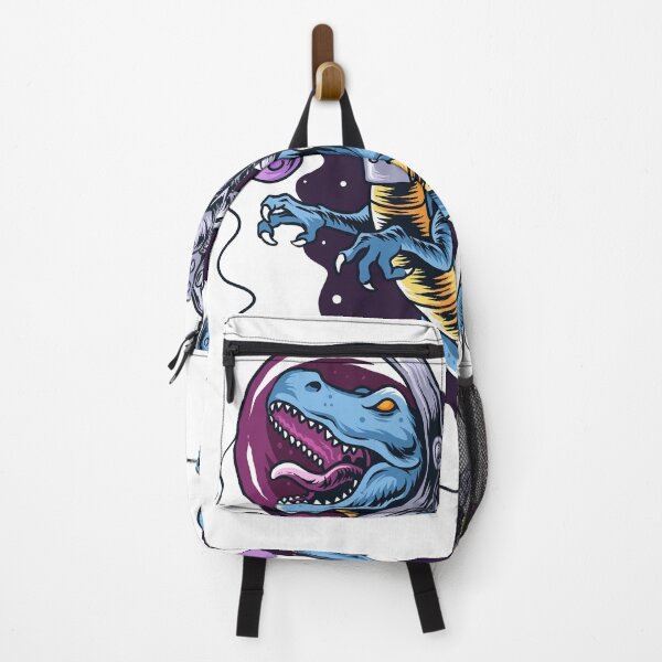 Item preview, Spaceman Dinosaur Art - Astronaut T-Rex in Space - Cute Kawaii Space Dino designed and sold by leen12 Art Designs Prints.
