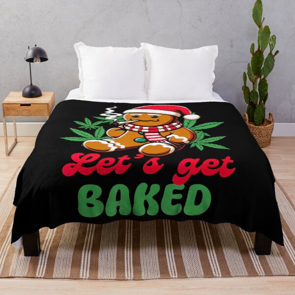 Item preview, Christmas Xmas Cannabis Weed Lover Smoking Let'S Get Baked designed and sold by ClaraTeresa1.