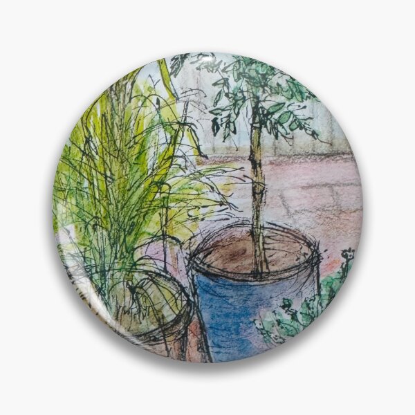 Artikelvorschau, Kräuter auf der Terrasse im Garten entworfen und verkauft von Jasbindar Singh.