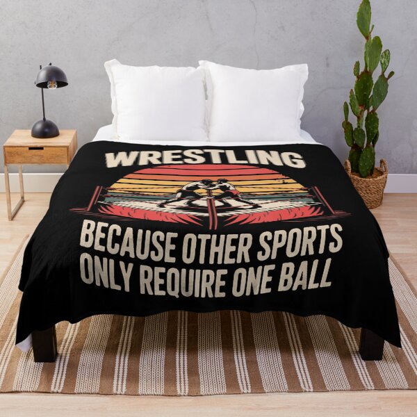 Item preview, Wrestling Because Other Sports Require One Ball designed and sold by ClaraTeresa1.