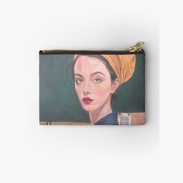 Item preview, impressionist character portrait painting Factory Reset by naylan neilan designed and sold by andesign101.