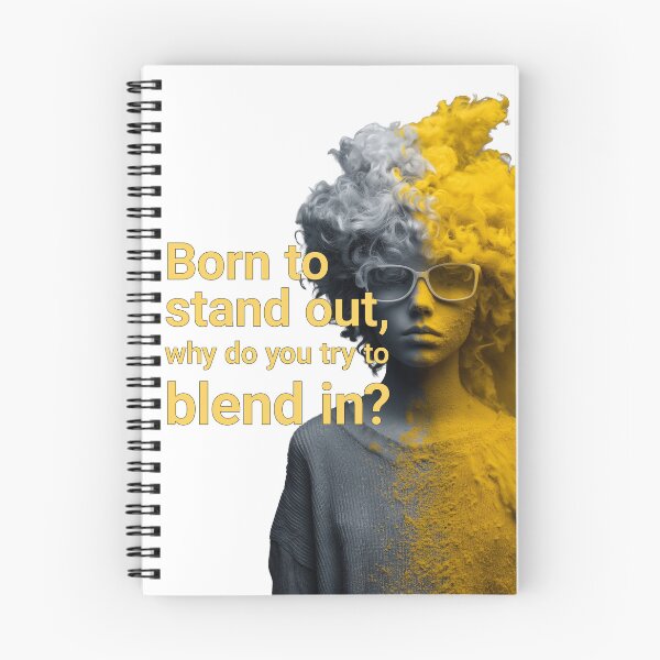Item preview, Born to stand out, why do you try to blend in?  — Contrast Identity Portrait designed and sold by chi3-jp.