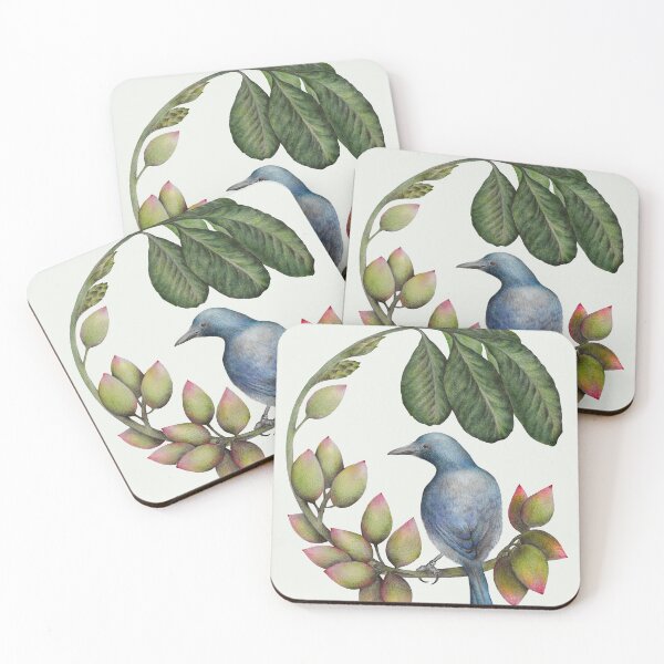 Item preview, Florida Scrub Jay on Pistachio Tree designed and sold by Art_By_Wing.
