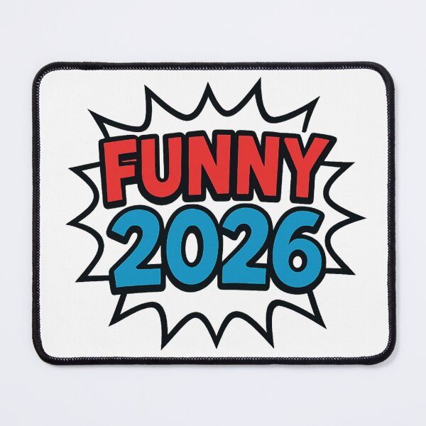 Item preview, Funny 2026 Comic Style Design – Humor New Year Graphic | Pop Art Bold Typography designed and sold by A1MarketDesigne.