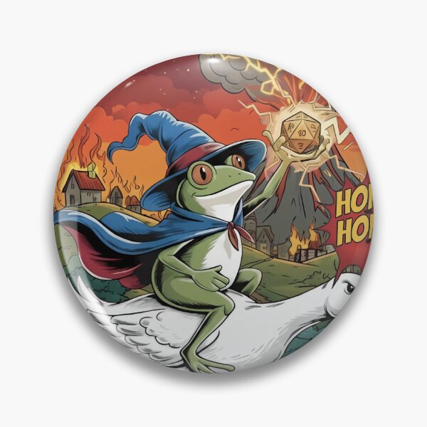Item preview, Frog Wizard Riding Goose Meme T-Shirt designed and sold by LashondaGreen89.