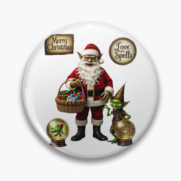 Item preview, Goblin Santa Claus Fantasy Character – Whimsical Holiday Design designed and sold by Sweet Dreams & Fantasia.