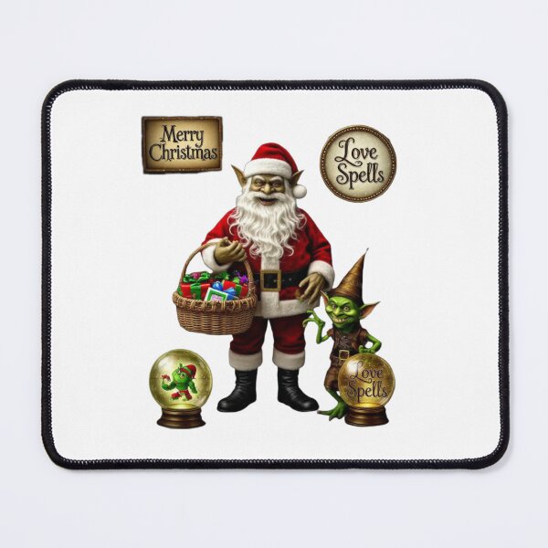 Item preview, Goblin Santa Claus Fantasy Character – Whimsical Holiday Design designed and sold by Sweet Dreams & Fantasia.
