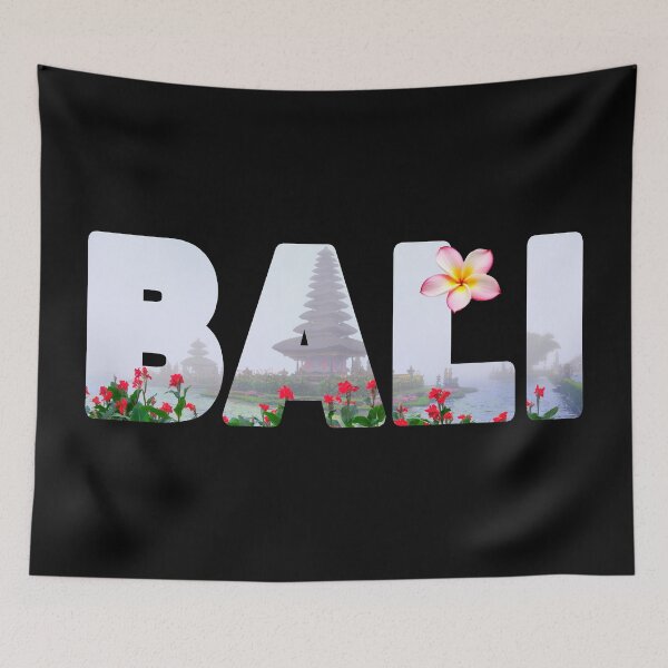 Item preview, BALI -  Pura Ulun Danu Bratan Temple Full Fog Mystical designed and sold by Adam Gormley.