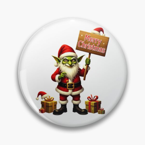 Item preview, Goblin Santa Claus Fantasy Character – Whimsical Holiday Design designed and sold by Sweet Dreams & Fantasia.