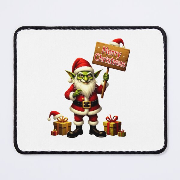Item preview, Goblin Santa Claus Fantasy Character – Whimsical Holiday Design designed and sold by Sweet Dreams & Fantasia.