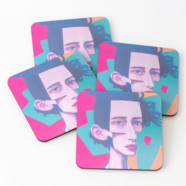 Item preview, A contemporary character portrait painting Corporate designed and sold by andesign101.