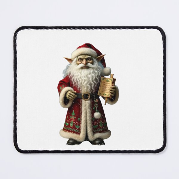 Item preview, Goblin Santa Claus Fantasy Character – Whimsical Holiday Design designed and sold by Sweet Dreams & Fantasia.