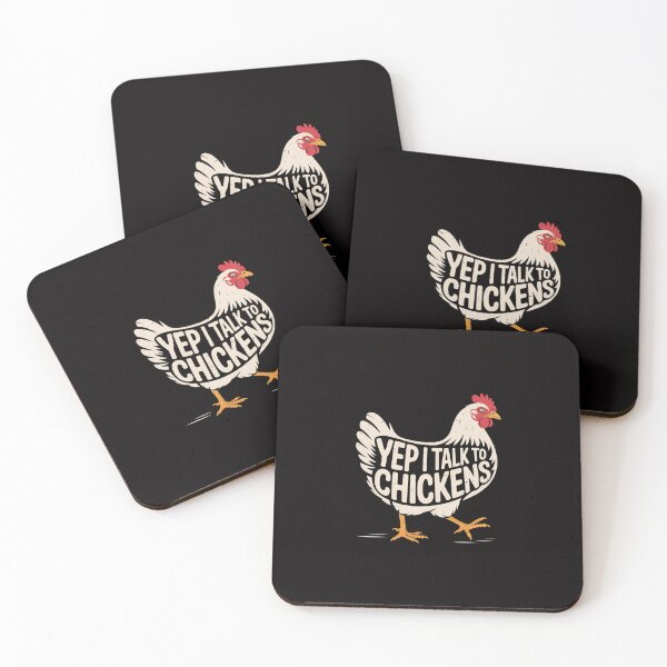 Item preview, Yep I Talk To Chickens Cute Chicken Buffs designed and sold by portcrysral.