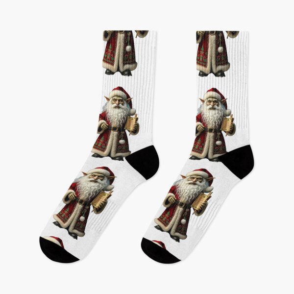 Item preview, Goblin Santa Claus Fantasy Character – Whimsical Holiday Design designed and sold by Sweet Dreams & Fantasia.