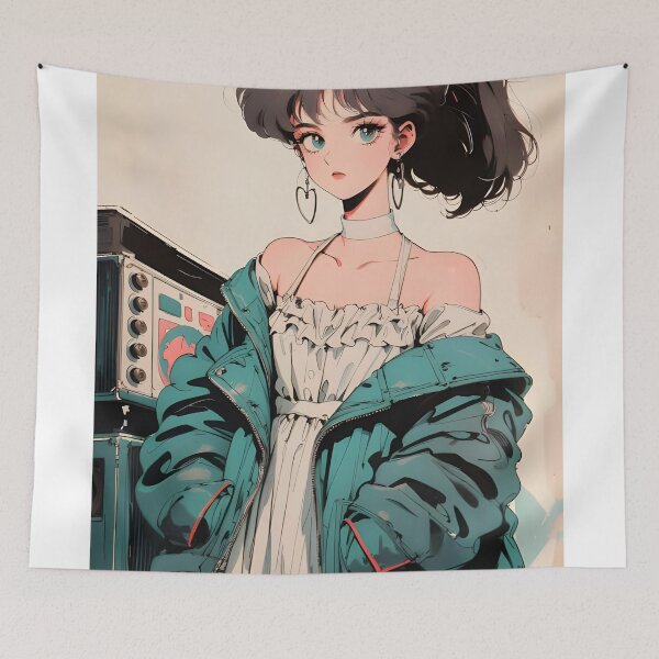 Item preview, Retro girl style  designed and sold by RadiantGraphics.