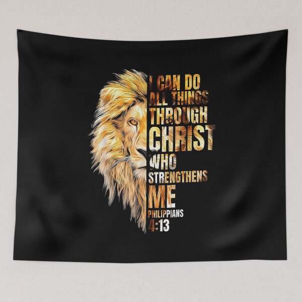 Item preview, I Can Do All Things-Christian Religion Inspire Cool Graphic designed and sold by LavetaCatherine.