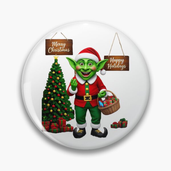 Item preview, Goblin Santa Claus Fantasy Character – Whimsical Holiday Design designed and sold by Sweet Dreams & Fantasia.