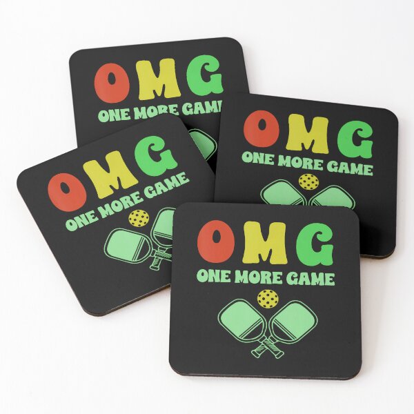 Item preview, Pickleball One More Game Omg designed and sold by MonicaSophie.