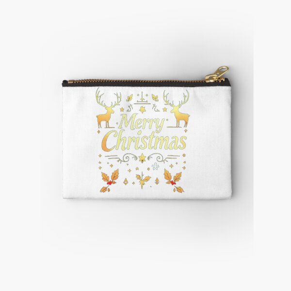 Item preview, Elegant Merry Christmas Typography – Festive Gold & Red Holiday Design designed and sold by Sweet Dreams & Fantasia.