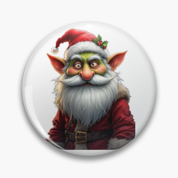 Item preview, Goblin Santa Claus Fantasy Character – Whimsical Holiday Design designed and sold by Sweet Dreams & Fantasia.