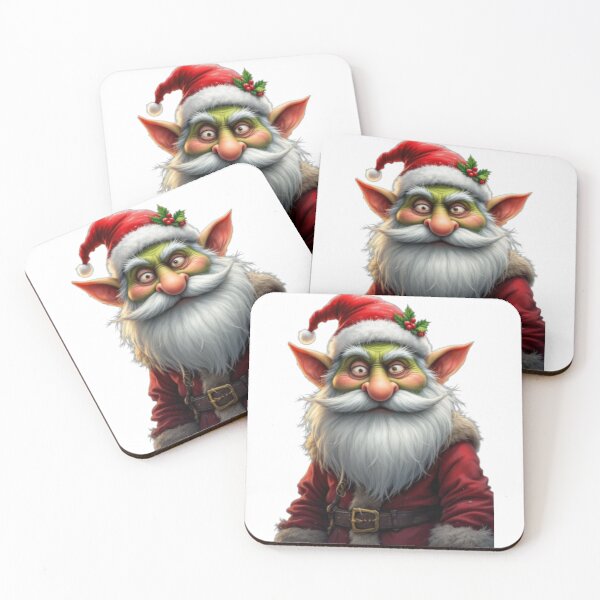 Item preview, Goblin Santa Claus Fantasy Character – Whimsical Holiday Design designed and sold by Sweet Dreams & Fantasia.