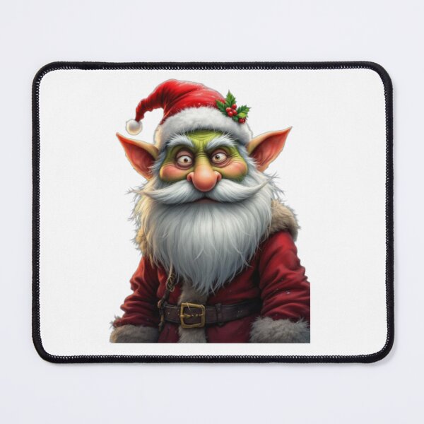 Item preview, Goblin Santa Claus Fantasy Character – Whimsical Holiday Design designed and sold by Sweet Dreams & Fantasia.