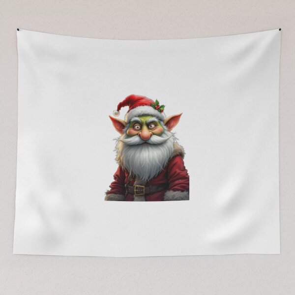 Item preview, Goblin Santa Claus Fantasy Character – Whimsical Holiday Design designed and sold by Sweet Dreams & Fantasia.