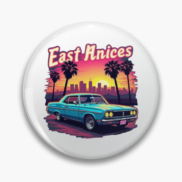 Item preview, East LA Streets – Lowrider & Sunset Cityscape designed and sold by Sweet Dreams & Fantasia.